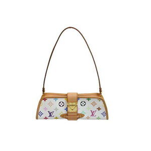 Louis Vuitton Charlene Multicolore Multicolor Bron White Handbag